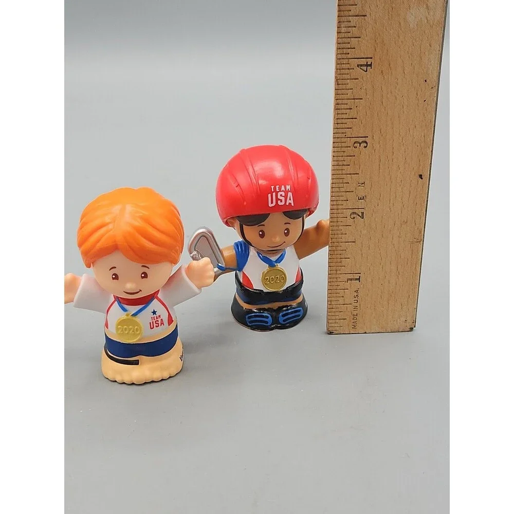 Fisher Price Little People Team USA 2020  Surfer Climber Karate